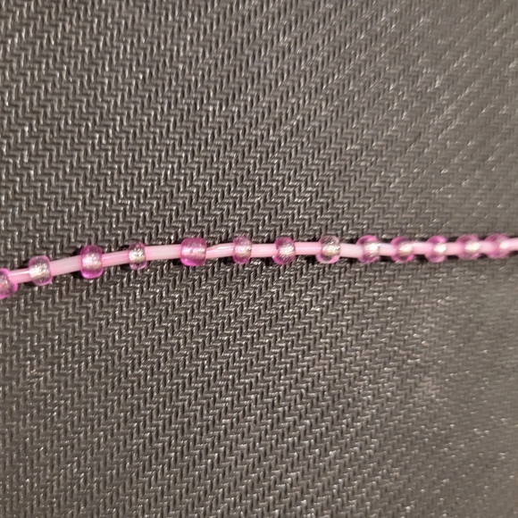 Pink Beaded Necklace with Jigglypuff Pendant - Picture 4 of 5